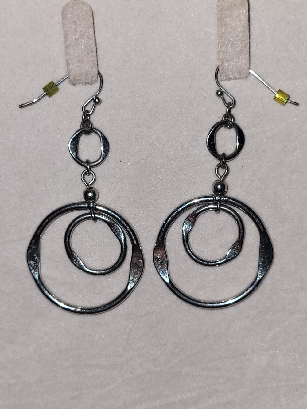 Lia Sophia Vintage "Hula Hoop" Nested Drop Earrings Retired